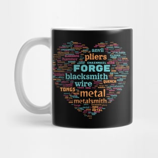 Blacksmith Metalsmith Forge Mug